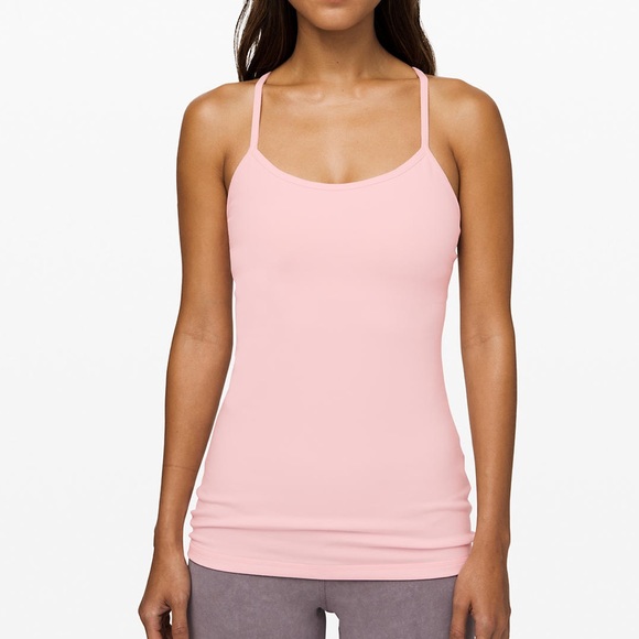 Lululemon Power Y Tank Luon - Powdered Rose - Picture 1 of 6